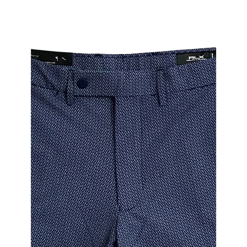 Ralph Lauren RLX Golf Shorts Men's 30W Tailored Fit Woven Navy Blue NEW - Picture 2 of 16